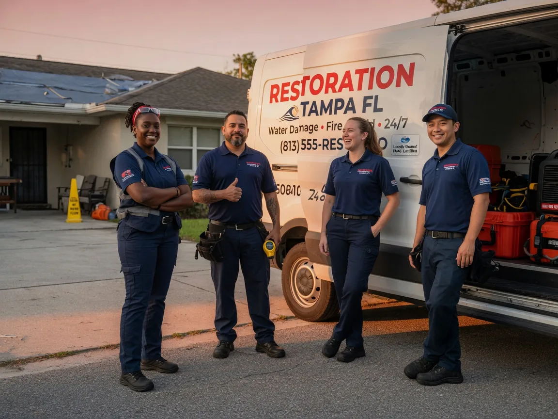 Water Damage Restoration company in Lavaca, AR